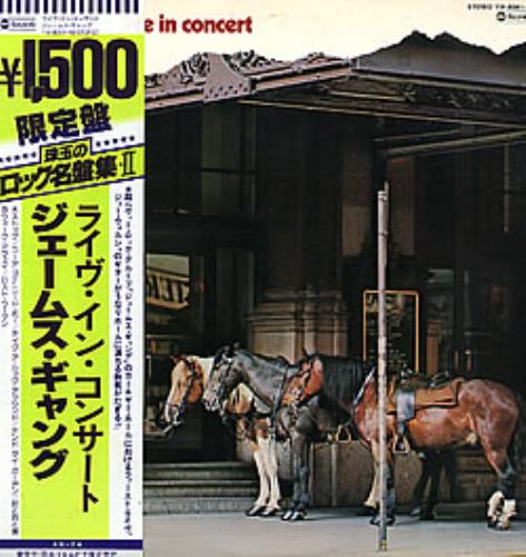 The James Gang Caught Live In Concert vinyl LP album (LP record) Japanese JMGLPCA258819