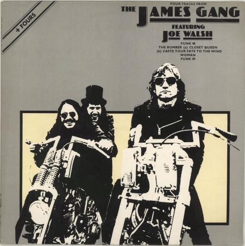 The James Gang Four Tracks From The James Gang 12" vinyl single (12 inch record / Maxi-single) UK JMG12FO240485