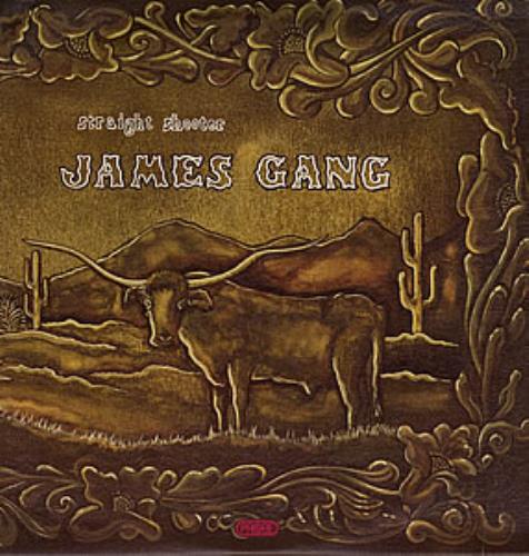 The James Gang Straight Shooter - 1st vinyl LP album (LP record) UK JMGLPST104936