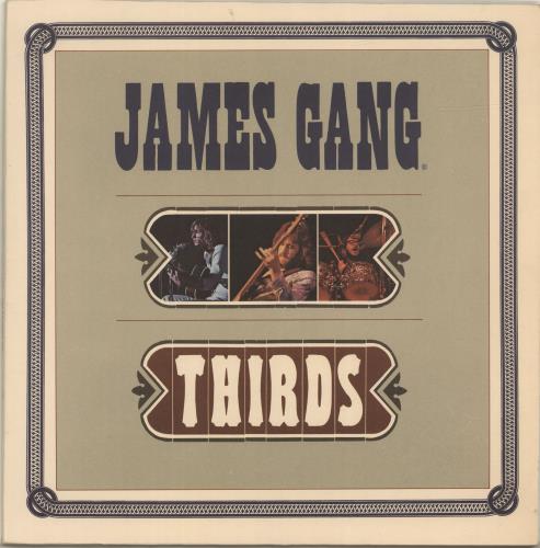 The James Gang Thirds vinyl LP album (LP record) US JMGLPTH694249
