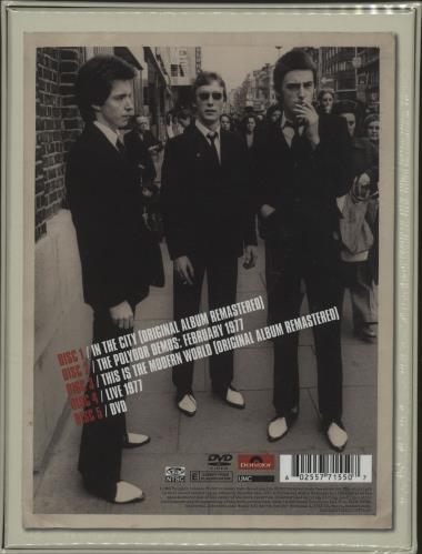 The Jam 1977 - 40th Anniversary 4-CD/1-DVD - Sealed box 5-CD album set UK JAM5CTH686900