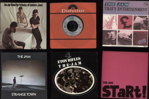 The Jam 1977-1982 Singles 7" vinyl single (7 inch record / 45) UK JAM07SI746522