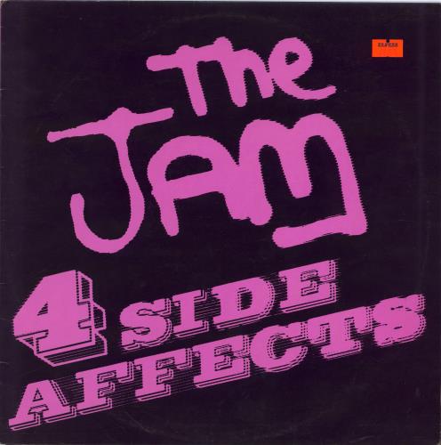 The Jam 4 Side Affects - EX 12" vinyl single (12 inch record / Maxi-single) Australian JAM12SI700863