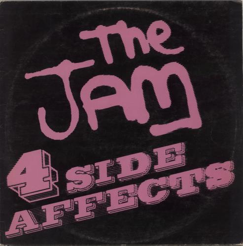 The Jam 4 Side Affects - VG 12" vinyl single (12 inch record / Maxi-single) Australian JAM12SI868354
