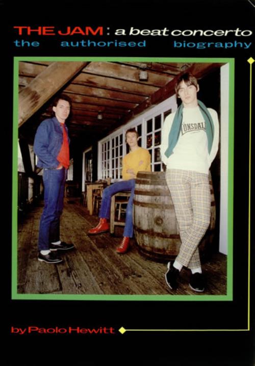 The Jam A Beat Concerto - Autographed book UK JAMBKAB455556