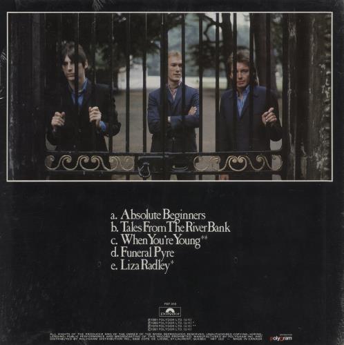 The Jam Absolute Beginners E.P. 12" vinyl single (12 inch record / Maxi-single) Canadian JAM12AB33325