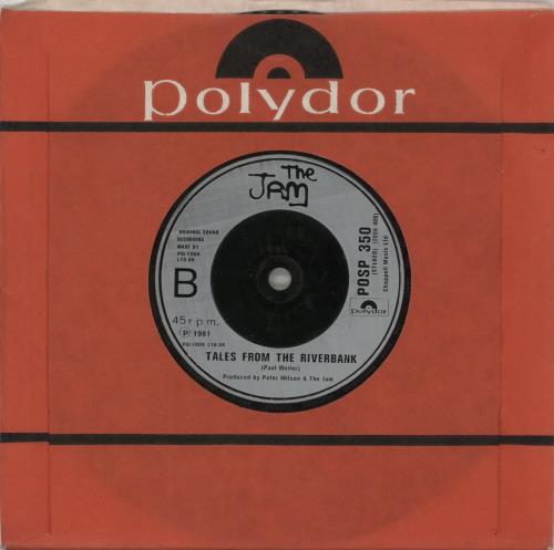 The Jam Absolute Beginners 7" vinyl single (7 inch record / 45) UK JAM07AB643873