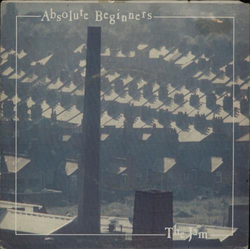 The Jam Absolute Beginners 7" vinyl single (7 inch record / 45) Italian JAM07AB677614