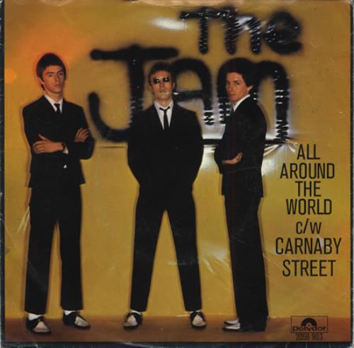 The Jam All Around The World 7" vinyl single (7 inch record / 45) Dutch JAM07AL401109