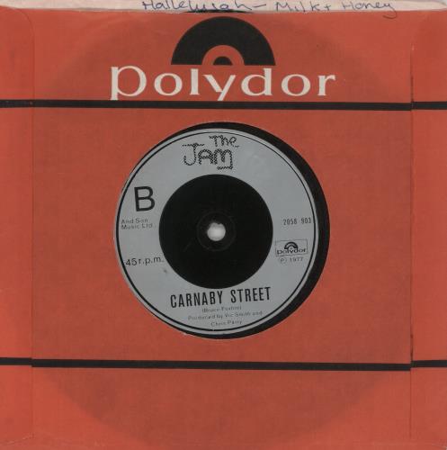 The Jam All Around The World 7" vinyl single (7 inch record / 45) UK JAM07AL865722