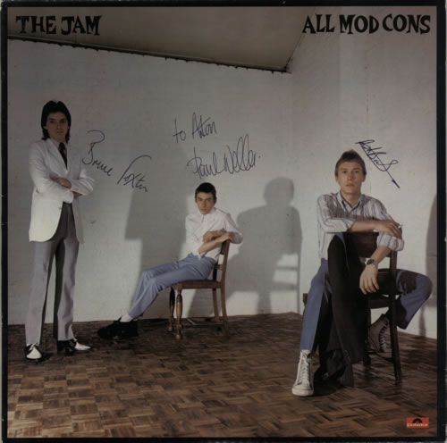 The Jam All Mod Cons - Autographed vinyl LP album (LP record) UK JAMLPAL266819