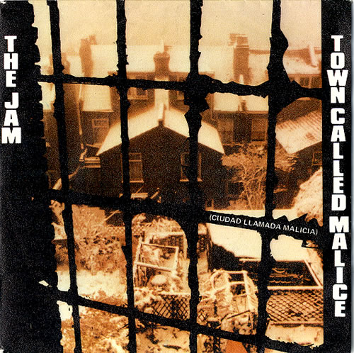 The Jam Ciudad Llamada Malicia (Town Called Malice) 7" vinyl single (7 inch record / 45) Spanish JAM07CI170630
