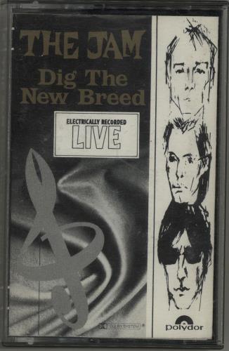 The Jam Dig The New Breed cassette album UK JAMCLDI645982