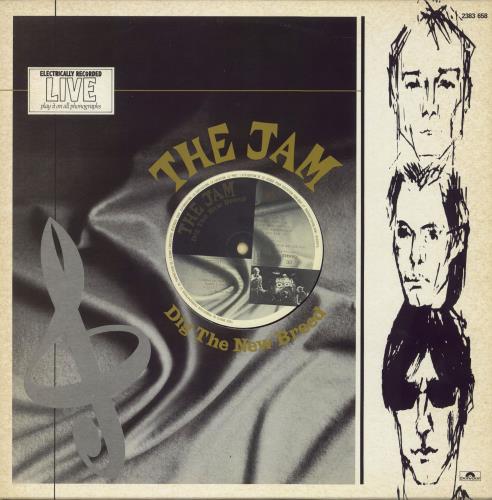 The Jam Dig The New Breed vinyl LP album (LP record) French JAMLPDI824800