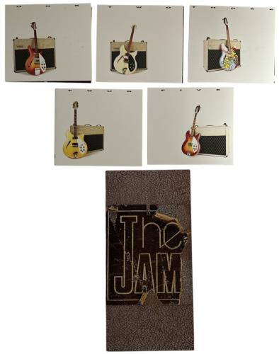 The Jam Direction Reaction Creation - Stickered CD Album Box Set UK JAMDXDI97752