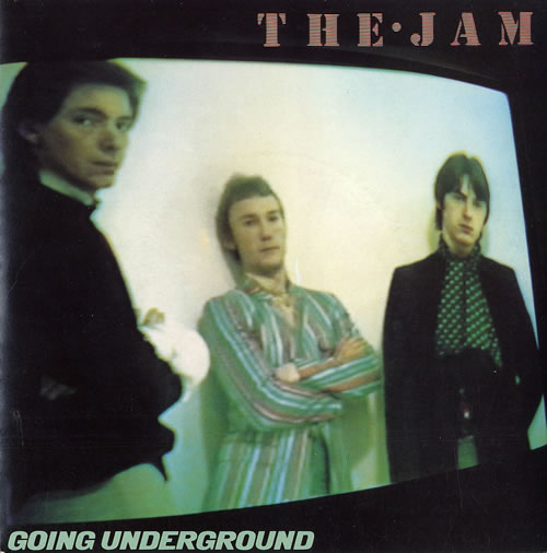 The Jam Going Underground + P/S 7" vinyl single (7 inch record / 45) UK JAM07GO97707