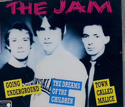 The Jam Going Underground CD single (CD5 / 5") German JAMC5GO319395
