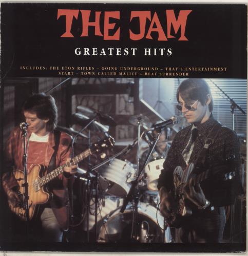 The Jam Greatest Hits vinyl LP album (LP record) Spanish JAMLPGR742991