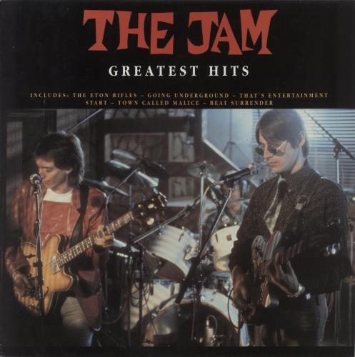 The Jam Greatest Hits vinyl LP album (LP record) Dutch JAMLPGR852630