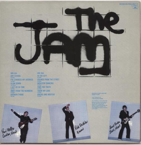 The Jam In The City vinyl LP album (LP record) UK JAMLPIN722894