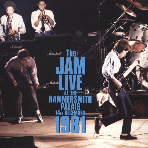 The Jam Live At Hammersmith Palais 14th December 1981 2-LP vinyl record set (Double LP Album) UK JAM2LLI782627