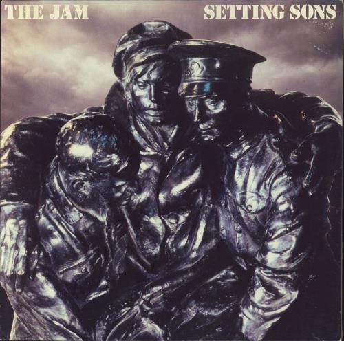 The Jam Setting Sons - 1st (b) - VG vinyl LP album (LP record) UK JAMLPSE816963