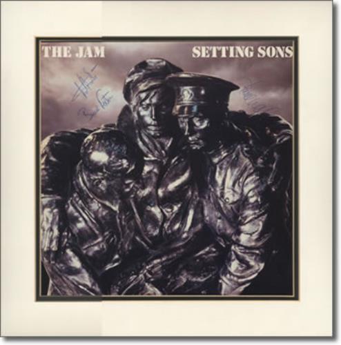 The Jam Setting Sons - AUTOGRAPHED memorabilia UK JAMMMSE386879