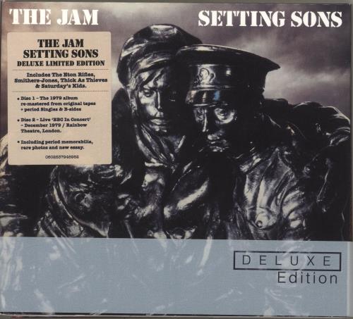 The Jam Setting Sons - Deluxe Edition 2 CD album set (Double CD) UK JAM2CSE735263