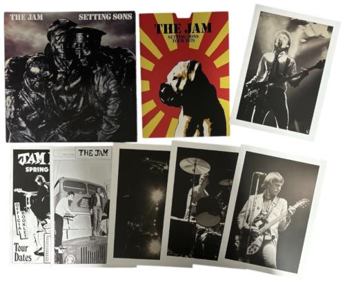 The Jam Setting Sons - Shrink CD Album Box Set UK JAMDXSE877034