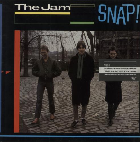 The Jam Snap! - Complete + Stickered - EX 2-LP vinyl record set (Double LP Album) UK JAM2LSN657265