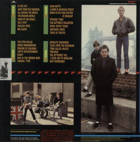 The Jam Snap! - Complete + Stickered - EX 2-LP vinyl record set (Double LP Album) UK JAM2LSN657265