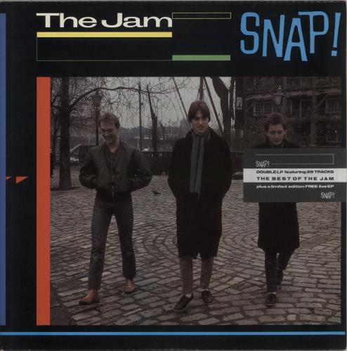 The Jam Snap! - Complete + Stickered 2-LP vinyl record set (Double LP Album) UK JAM2LSN618364