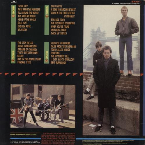 The Jam Snap! 2-LP vinyl record set (Double LP Album) UK JAM2LSN553171