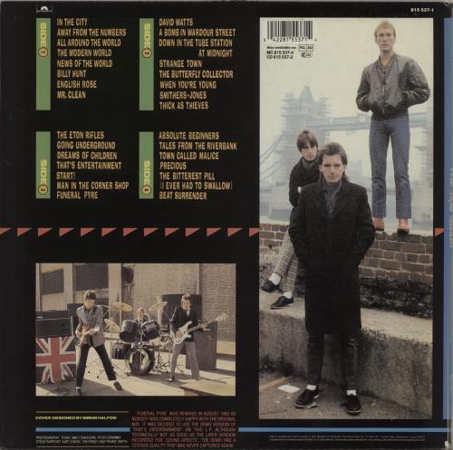 The Jam Snap! 2-LP vinyl record set (Double LP Album) UK JAM2LSN751538