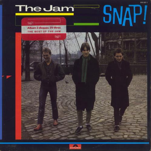The Jam Snap! 2-LP vinyl record set (Double LP Album) French JAM2LSN824752