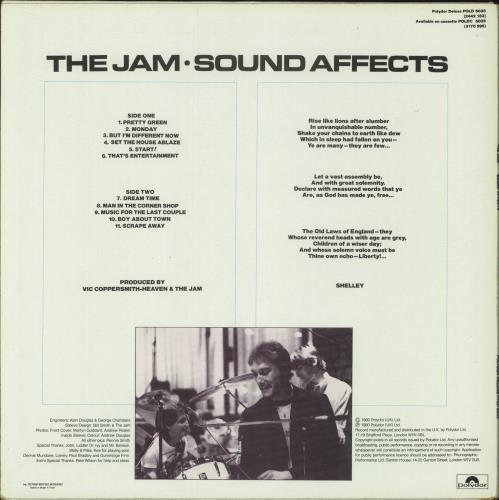 The Jam Sound Affects vinyl LP album (LP record) UK JAMLPSO128706