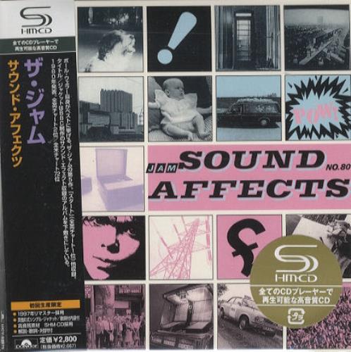 The Jam Sound Affects SHM CD Japanese JAMHMSO436241