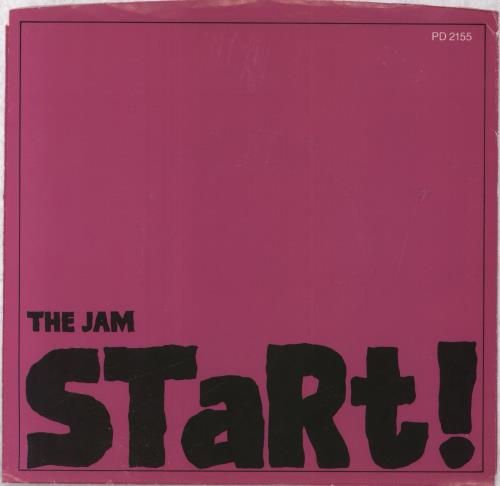 The Jam Start! + Sleeve 7" vinyl single (7 inch record / 45) US JAM07ST264700