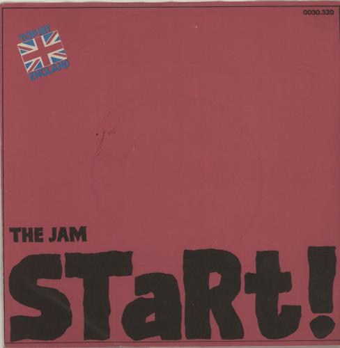 The Jam Start! 7" vinyl single (7 inch record / 45) German JAM07ST170927