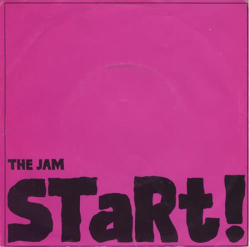The Jam Start! 7" vinyl single (7 inch record / 45) Dutch JAM07ST401112