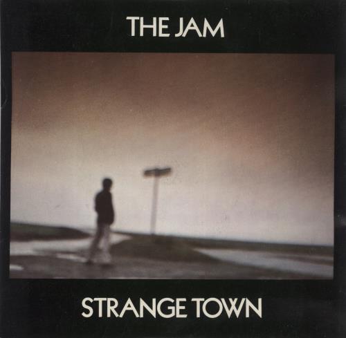 The Jam Strange Town - P/S 7" vinyl single (7 inch record / 45) UK JAM07ST106465