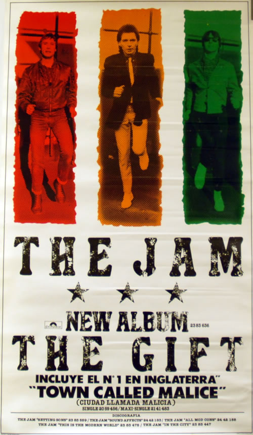 The Jam The Gift poster Spanish JAMPOTH610625