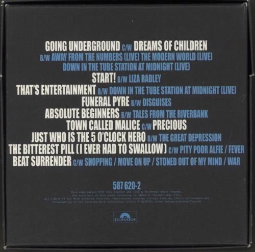 The Jam The Singles 1980-82 box set UK JAMBXTH183783