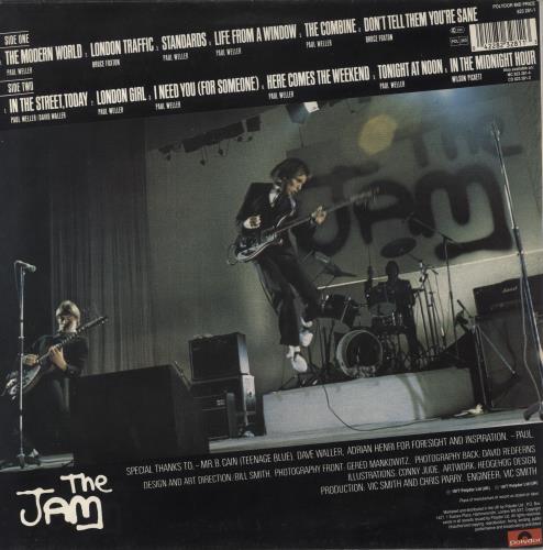 The Jam This Is The Modern World - Barcoded sleeve vinyl LP album (LP record) UK JAMLPTH824342