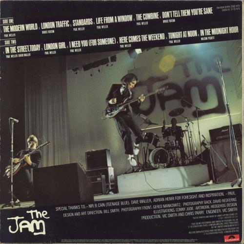 The Jam This Is The Modern World - Gold Stamp - EX vinyl LP album (LP record) UK JAMLPTH795598
