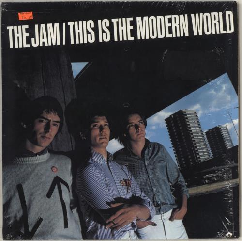 The Jam This Is The Modern World - shrink vinyl LP album (LP record) US JAMLPTH715905