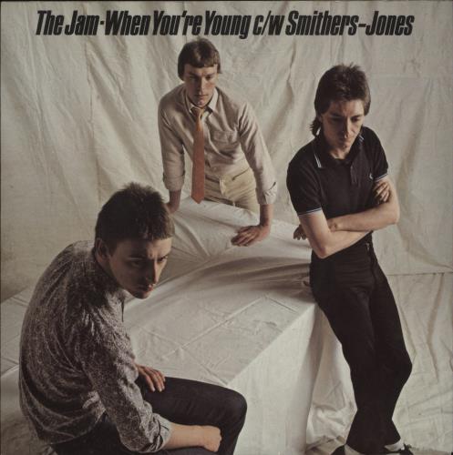 The Jam When You're Young - Laminated Sleeve 7" vinyl single (7 inch record / 45) UK JAM07WH92644