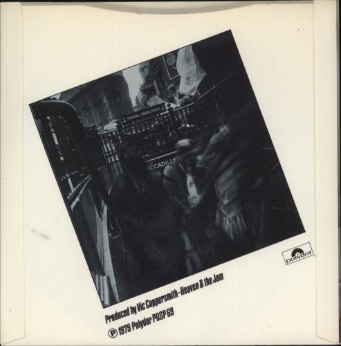 The Jam When You're Young - P/S 7" vinyl single (7 inch record / 45) UK JAM07WH566425