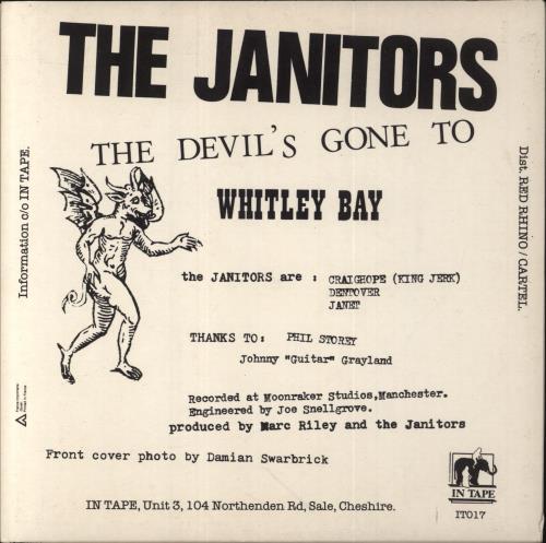 The Janitors Chicken Stew 7" vinyl single (7 inch record / 45) UK TJA07CH316188