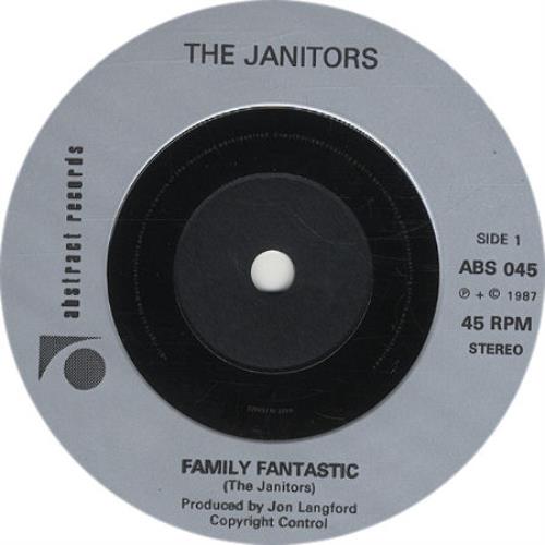 The Janitors Family Fantastic 7" vinyl single (7 inch record / 45) UK TJA07FA316190